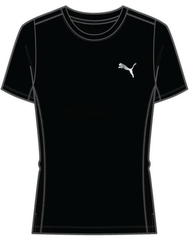 PUMA RUN FAVORITES VELOCITY TEE W  marškinėliai